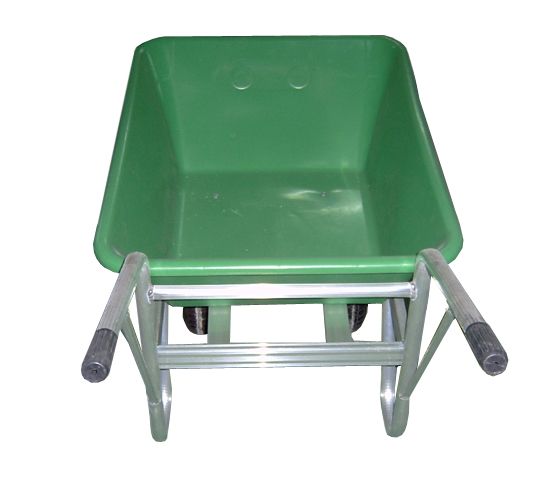 삼부(한국) 알루미늄<b>운반카</b> 알미늄P.V.C녹색통(2륜) 사진2