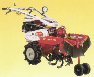 Shibaura Cultivator AMC-880SM (6.5hp) 앞좌측면