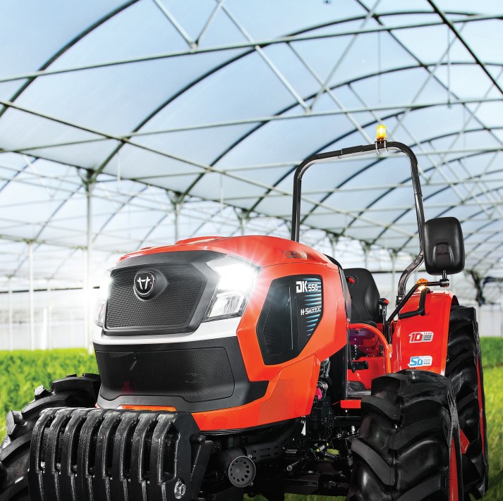 Daedong Tractor DK550 (55hp) 앞좌측면