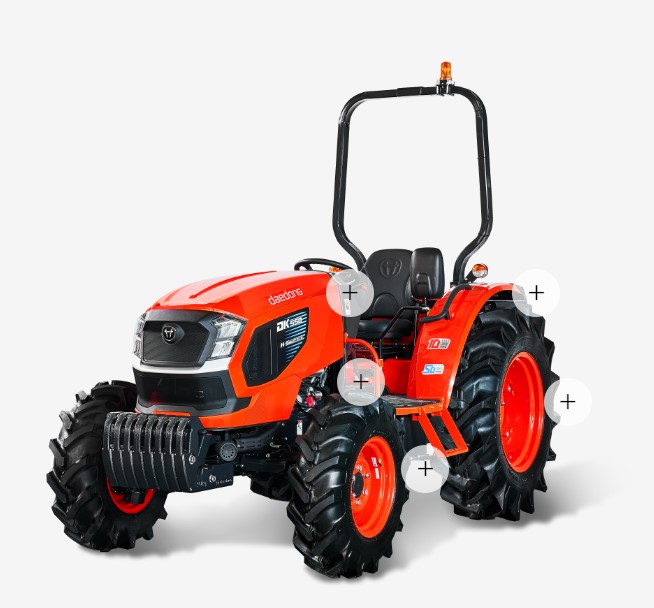 대동 트랙터 DK600 (58마력) 앞좌측면