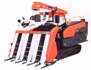 Kubota Combine Harvester KAR90 (6Rows) 앞좌측면