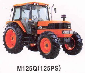 구보다 트랙터 M125 (125마력) 엔진조합 사진1