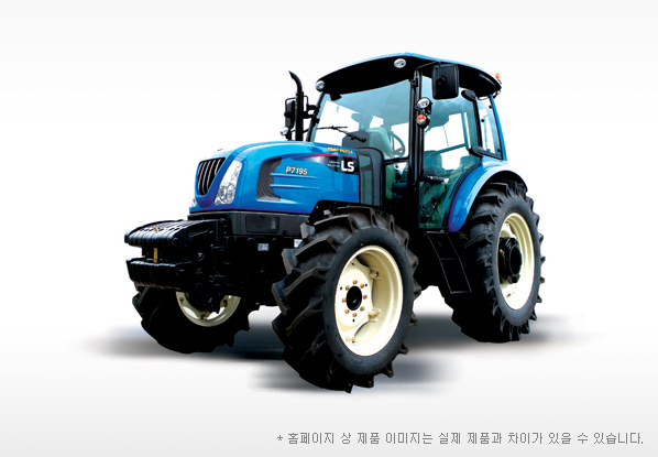LS 트랙터 P7195 (97마력) 앞좌측면