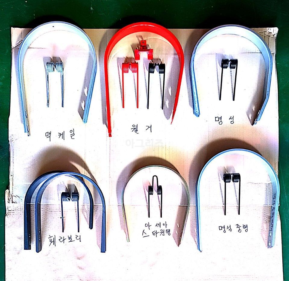 맥헤일,쿤,웰거 원형베일러 원형칼날,모우어날 곤포용필름,랩 사진2