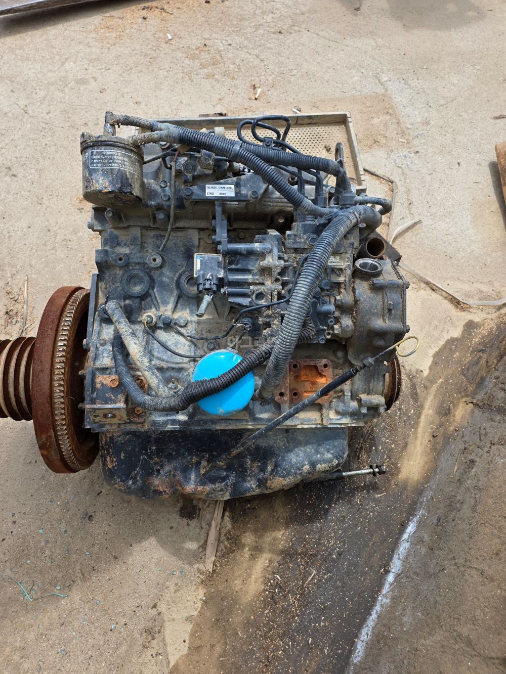 Yanmar Combine Harvester AW465 (4Rows) Engine 사진2