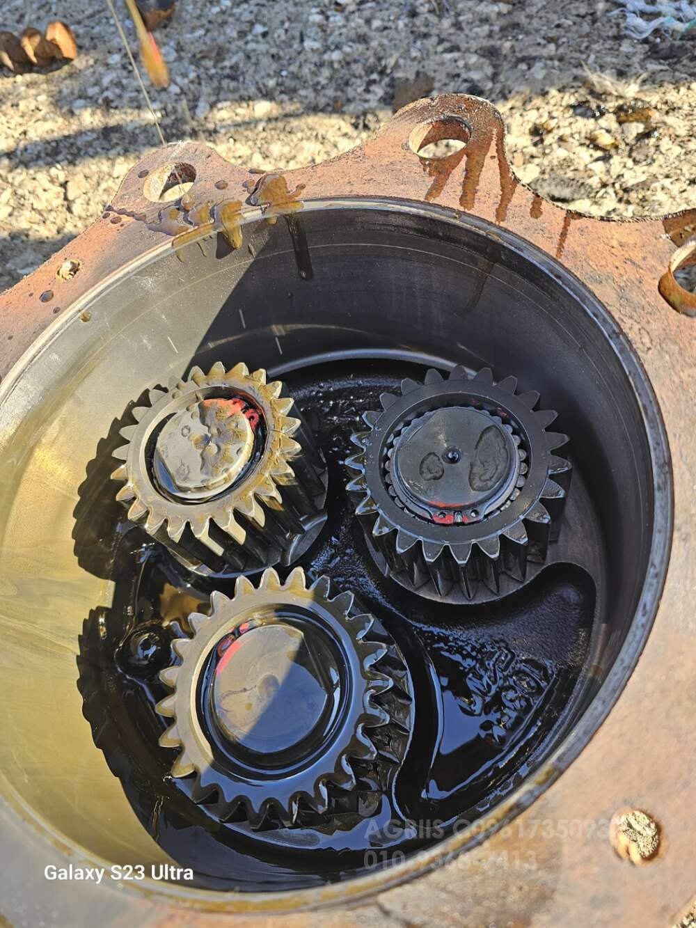 존디어 트랙터 5425 (77마력) 엔진미션부품 사진2