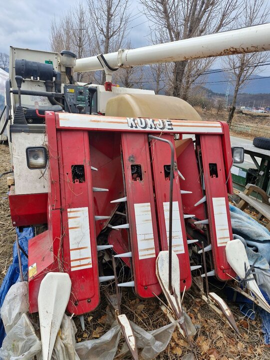 국제 콤바인 EC525GN (4조식) 엔진.밋숑.하체.궤도 사진1