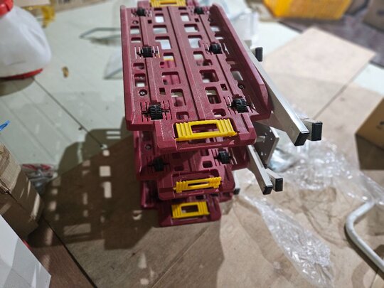 얀마 이앙기 묘 레일조합 (6조식) 묘 레일조합 사진1