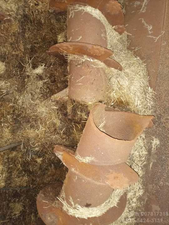 사료배합기 스크 TMR배합기 스크류파이프절단된것수리 모든회사 오거스크류 부러진것 수리 신규제작 절단된 오거 스크류파이프 수리가능 사진1