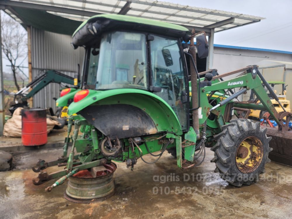 존디어 트랙터 5720 (80마력) 유리 미션 밋션 엔진 앞구동 사진2