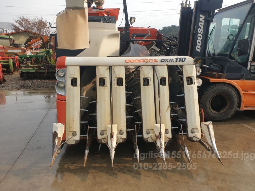 대동 콤바인 DXM110 (6조식) 밋션 기타  사진2