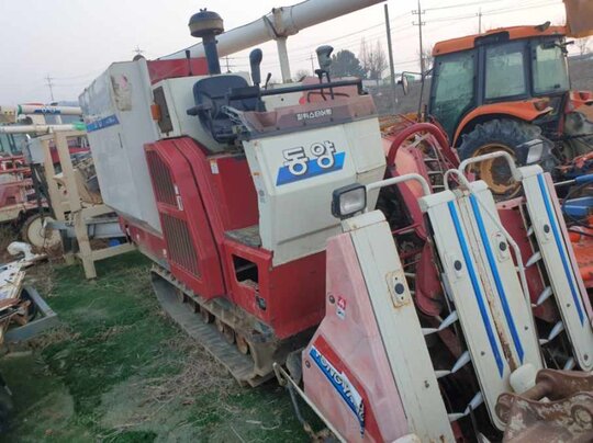 TYM Combine Harvester HU6500G (4Rows) Engine Transmission 기타 사진1