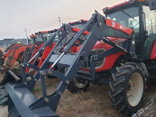 Kukje Tractor LUXEN75 (75hp) Loader 사진1