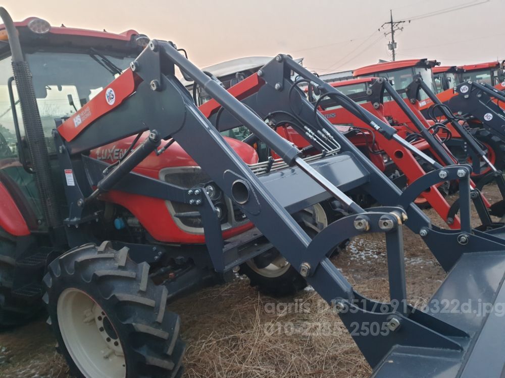 Kukje Tractor LUXEN75 (75hp) Loader 사진2