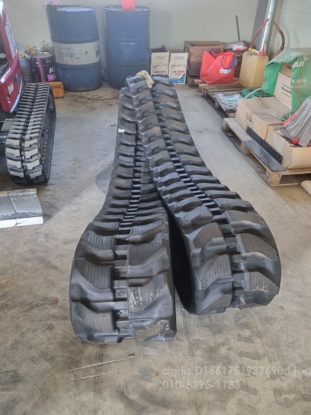     구보다 Excavator KX060 고무트랙 사진2
