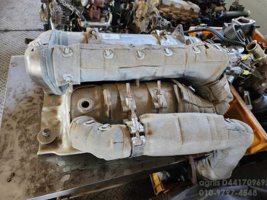 두산엔진 - PX트랙터용 소음기조합 소음기조합 소음기조합 사진1