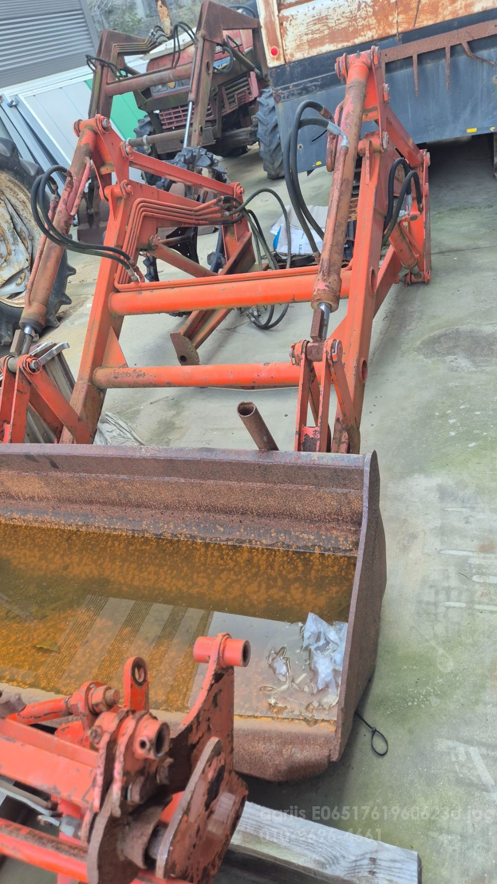 대동 트랙터 D500 (50마력) 탑,로우더,밋션, 앞차축 사진2