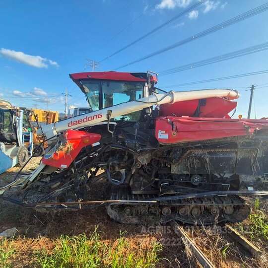 대동 콤바인 DXM120 (6조식) 부품용콤바인 사진1