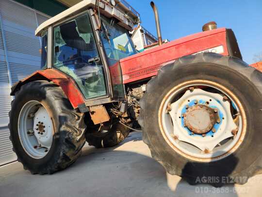 MF Tractor MF-6180 (125hp) Engine.Transmission.유압.Cabin.전Axle등 사진1