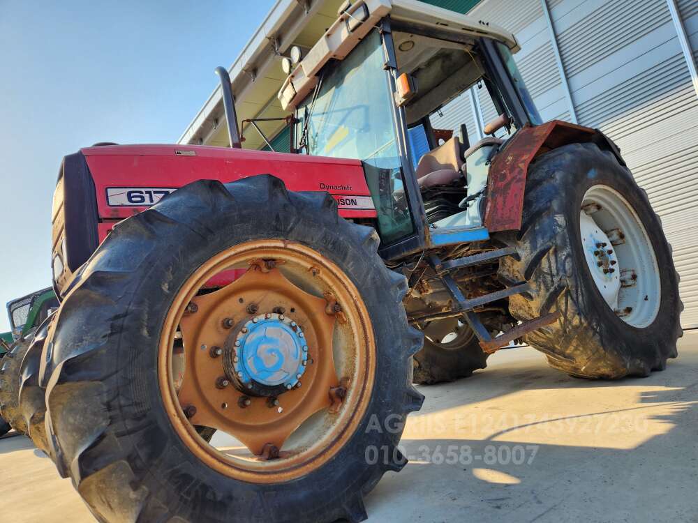 MF Tractor MF-6180 (125hp) Engine.Transmission.유압.Cabin.전Axle등 사진2