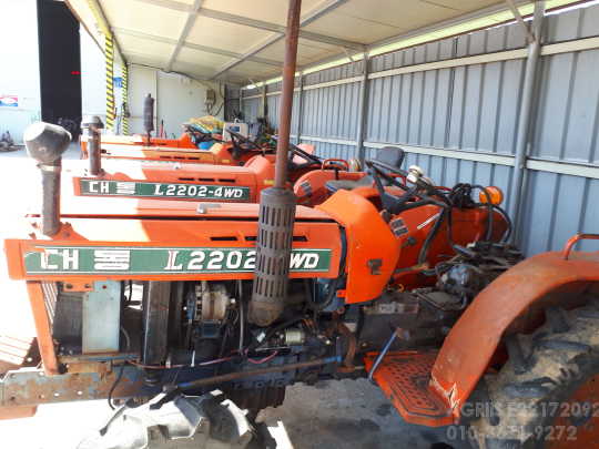Daedong Tractor 트랙터  Engine.핸들 사진1