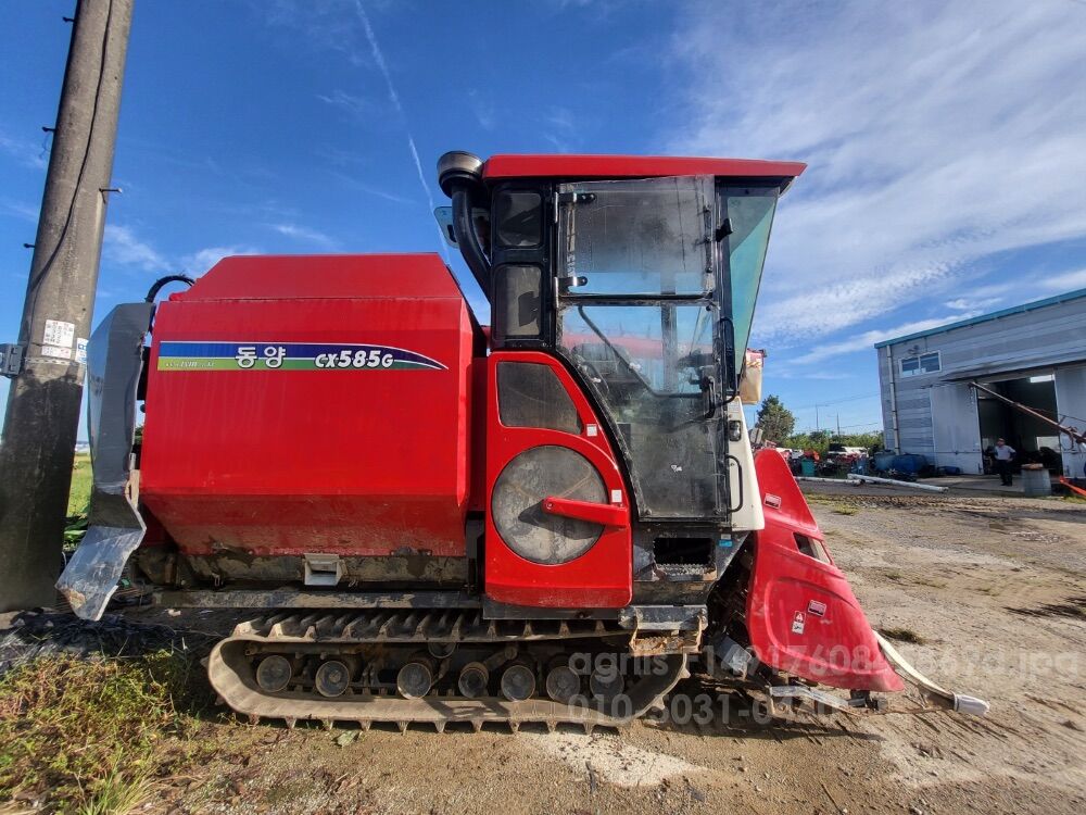 TYM Combine Harvester CX585G (5Rows) Assy 판매 사진2