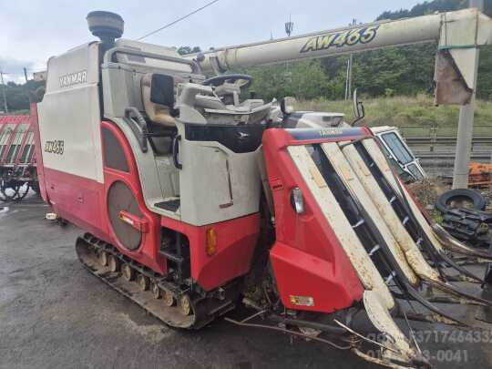 얀마 콤바인 AW465K (4조식) 엔진 미숀 전체,부품 사진1