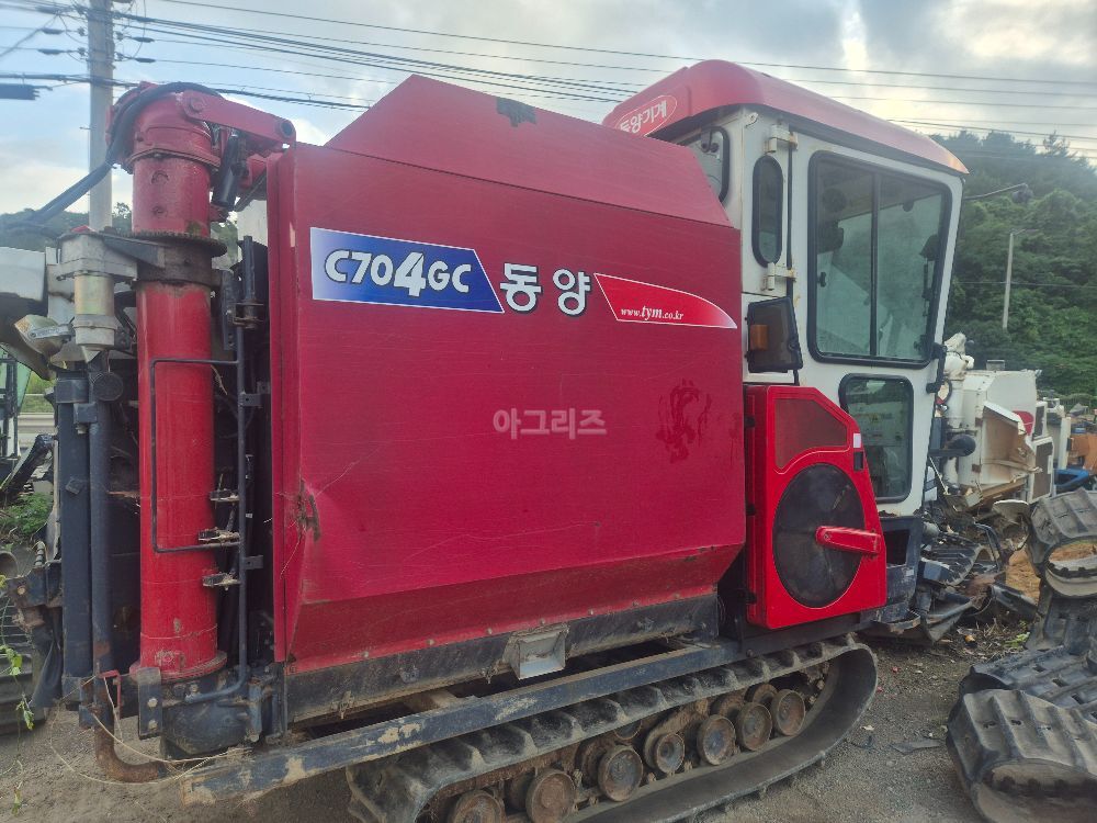TYM Combine Harvester C704G (4Rows) Engine Transmission ㄱㆍAssySpare Parts  사진2