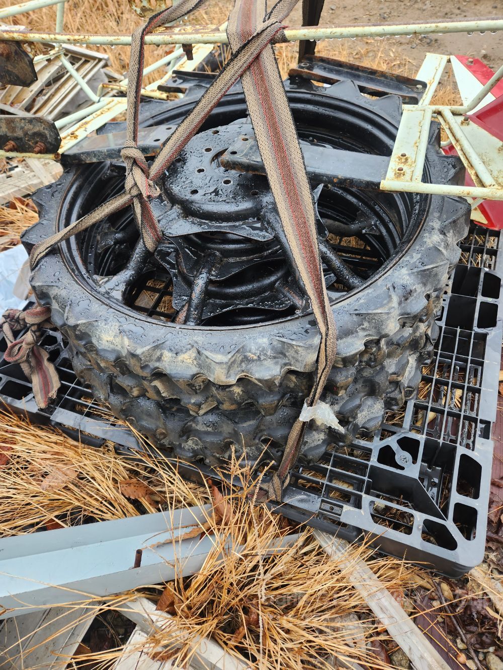 아세아 관리기 CFM-1200 (20마력) 타이어중고  사진2