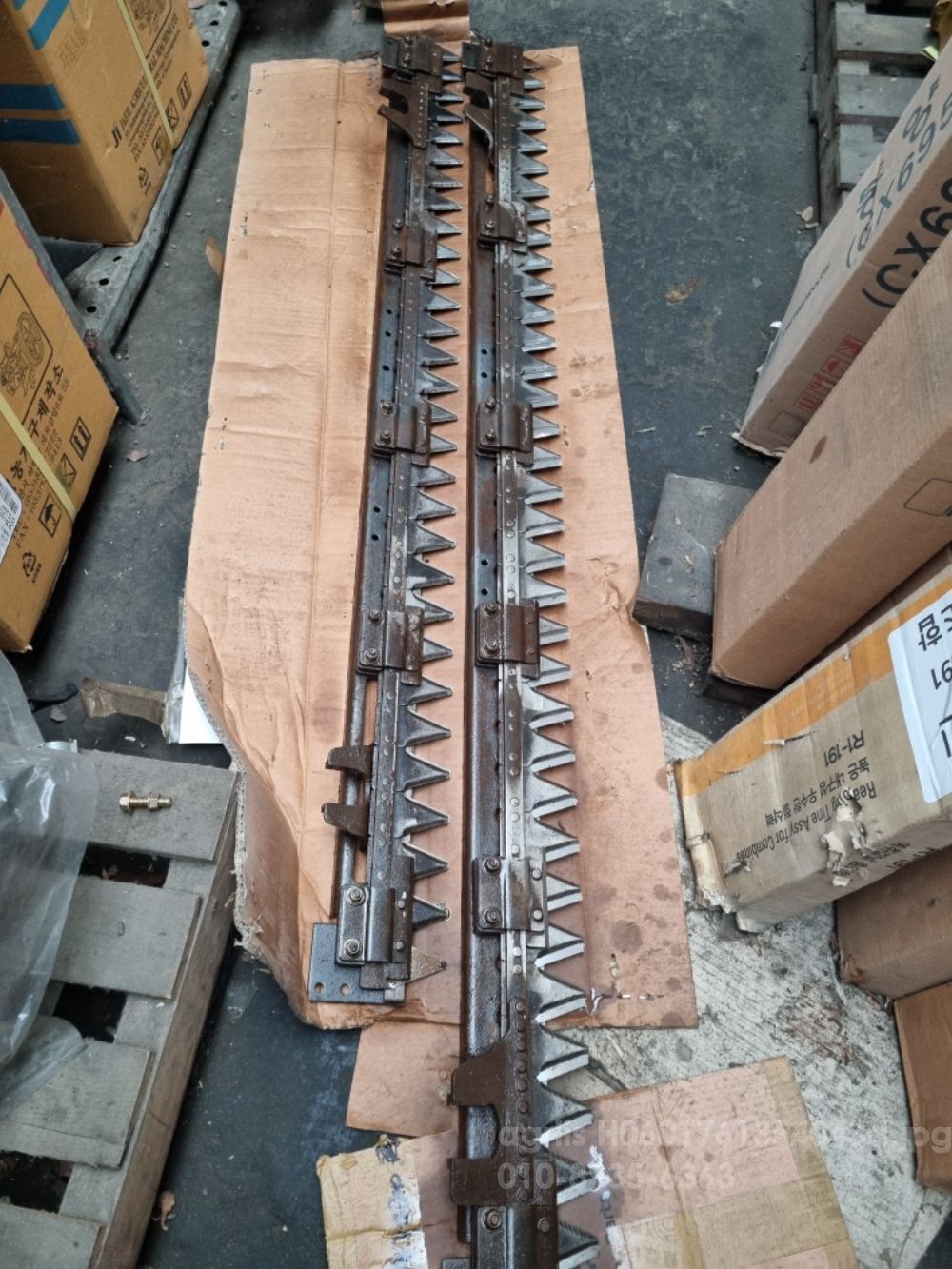 동양물산콤바인TYM 동양콤바인예취날4조재생5조재생 H6000/HU6000/HU6500/C704 동양콤바인예취날재생 사진2