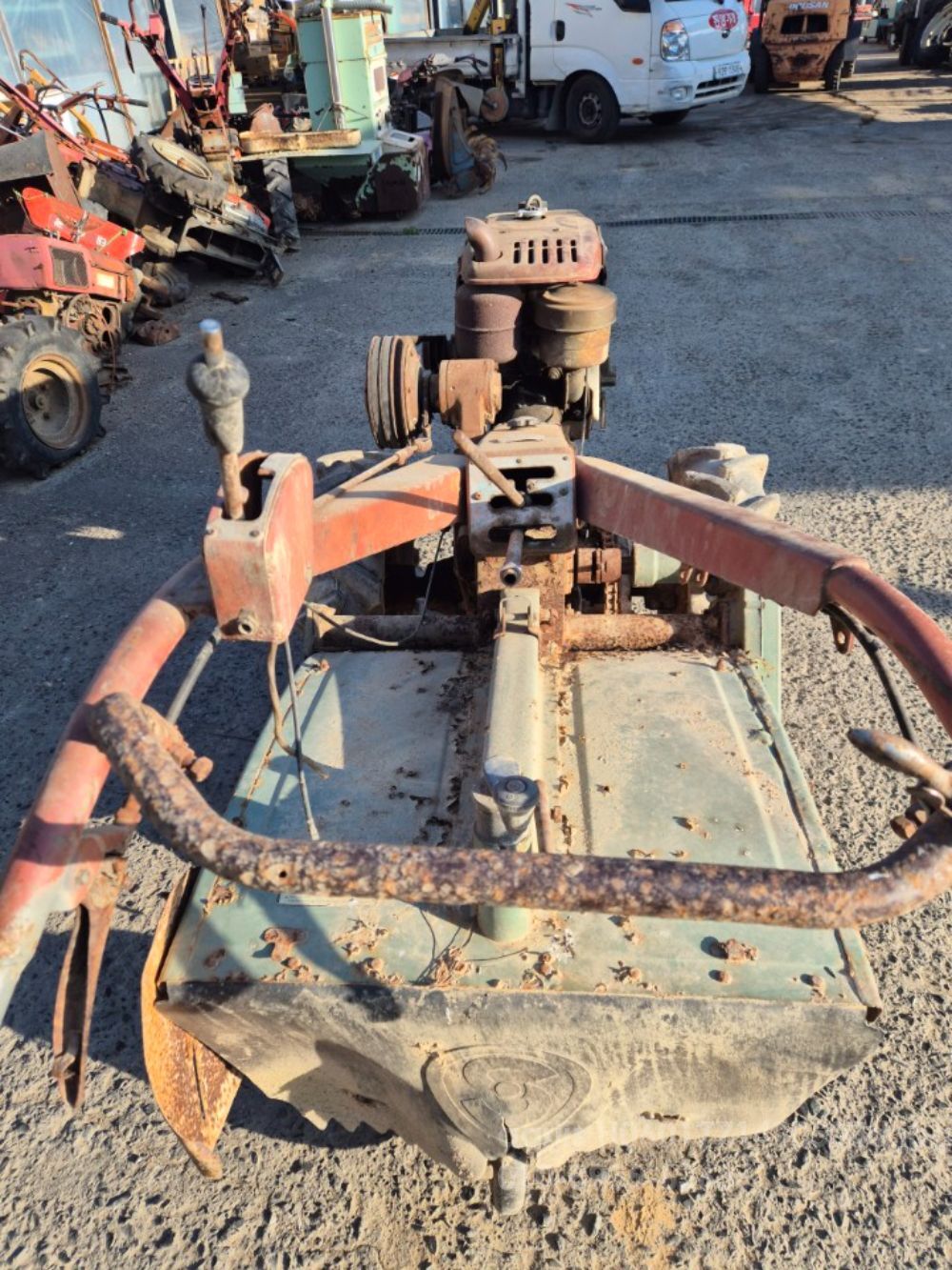 국제 경운기 경운기 국제경운기본체+로타리 사진2