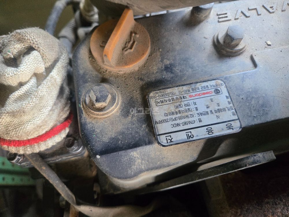 대동 콤바인 DXM85 (5조식) 엔진 사진2