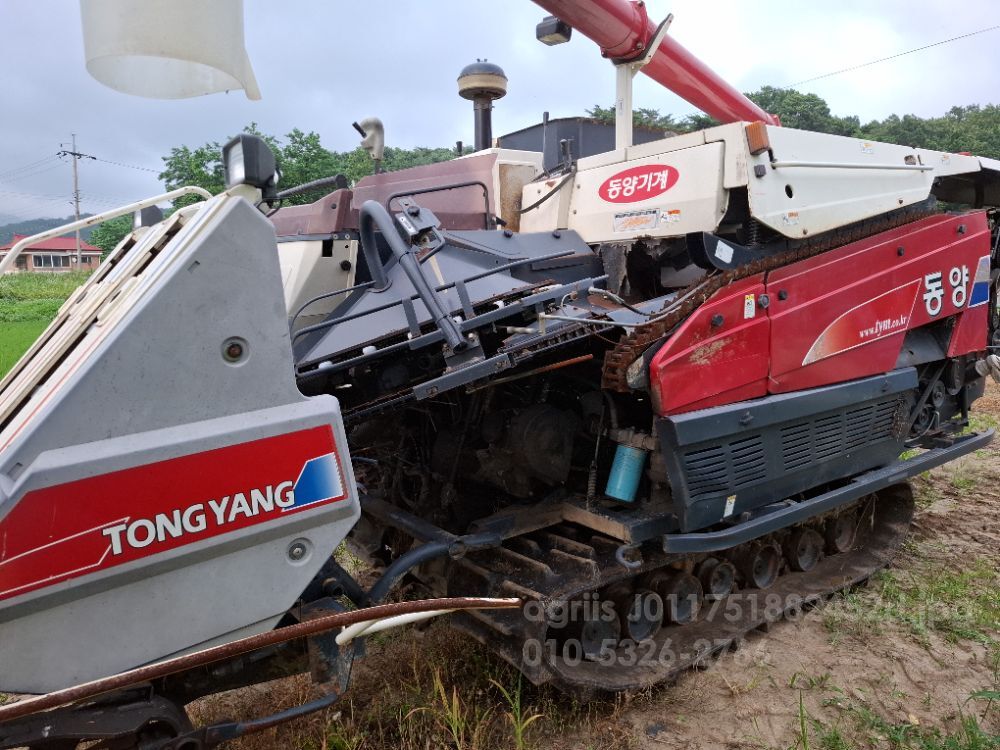 TYM Combine Harvester C704G (4Rows) Cutting Part 사진2