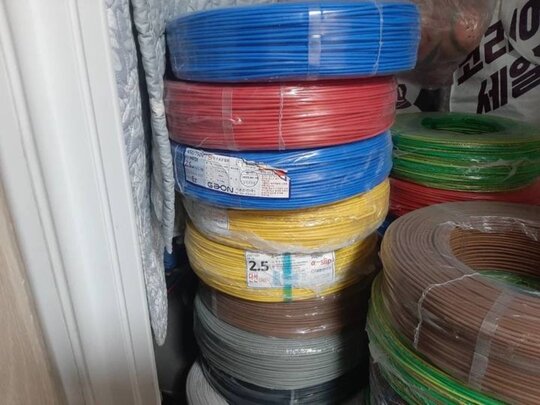    전선 HFIX 2.5sq 4sq 새상품 사진1