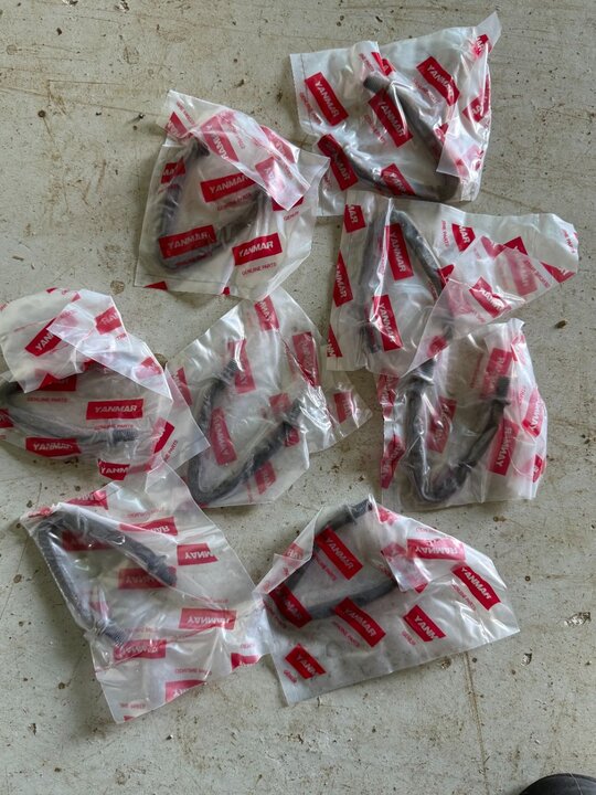 얀마 콤바인 YH7115 (7조식) 탈곡통 급치 사진1