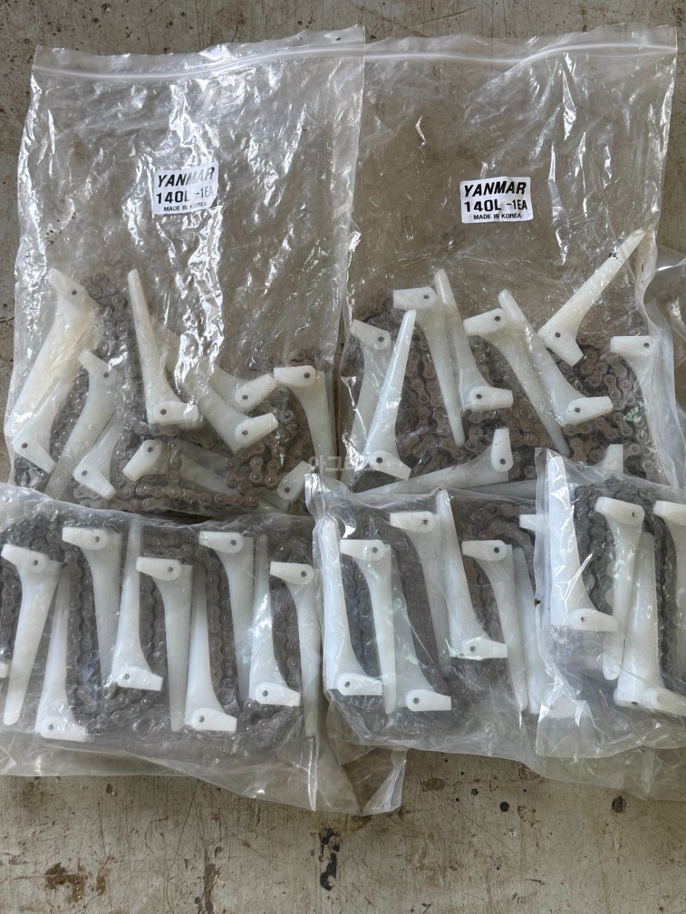 얀마 콤바인 AW7114YH7115 (7조식) 얀마 콤바인부품 인기러그체인 140L 사진2