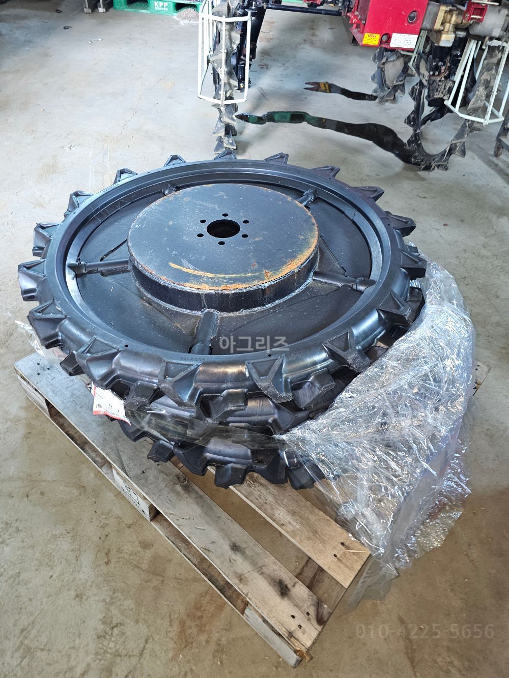 아세아 관리기 CFM-1200 (23마력) 아세아승용관리기통고무바귀 사진2