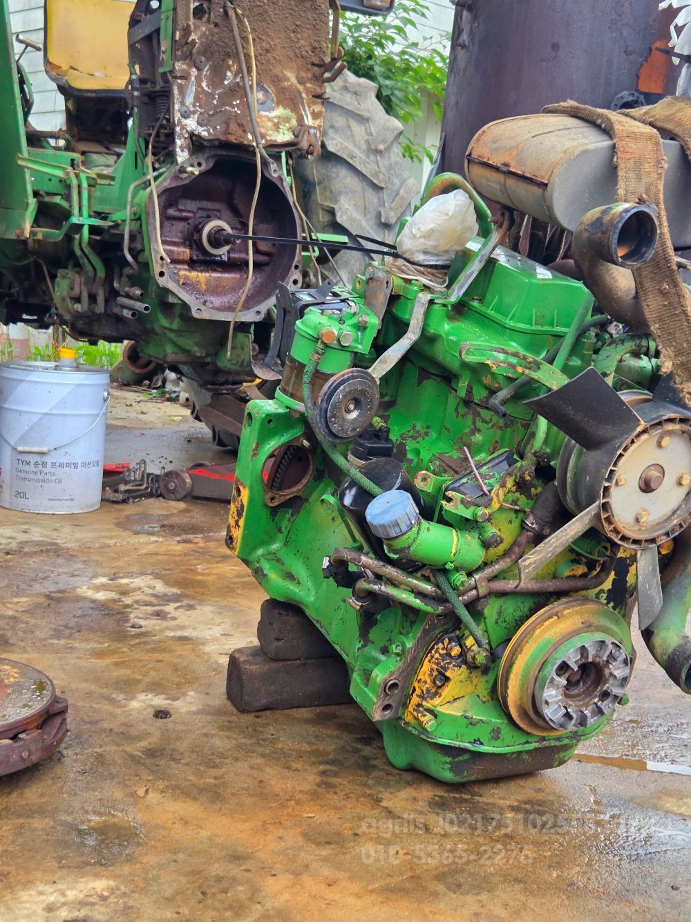 JohnDeere Tractor 1650  Engine 사진2