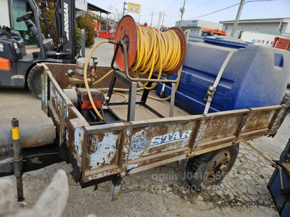 STAR 쟁기 트레일러 덤프트레일러, 분무기 사진2