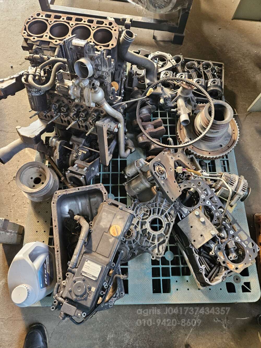 Kukje Combine Harvester KC5130CXA (5Rows) EngineSpare Parts 사진2