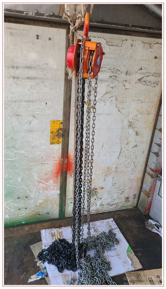 대산eng 대산 크레인 대산 크레인555-0032 체인블럭 본체 사진1