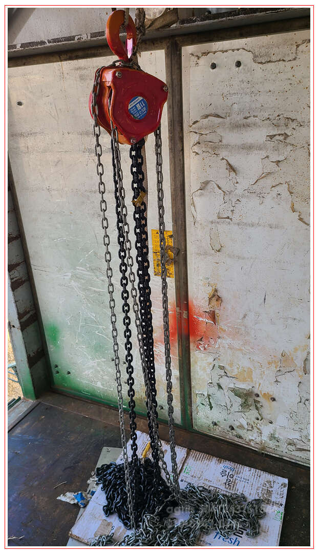 대산eng 대산 크레인 대산 크레인555-0032 체인블럭 본체 사진2