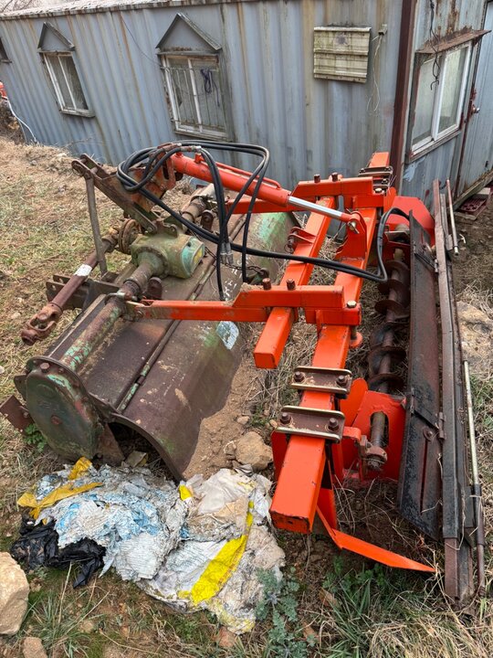  Rotavator 배토기 평두둑배토기  첼리180Rotavator+ 양파 마늘 배토기 평두둑배토기 사진1