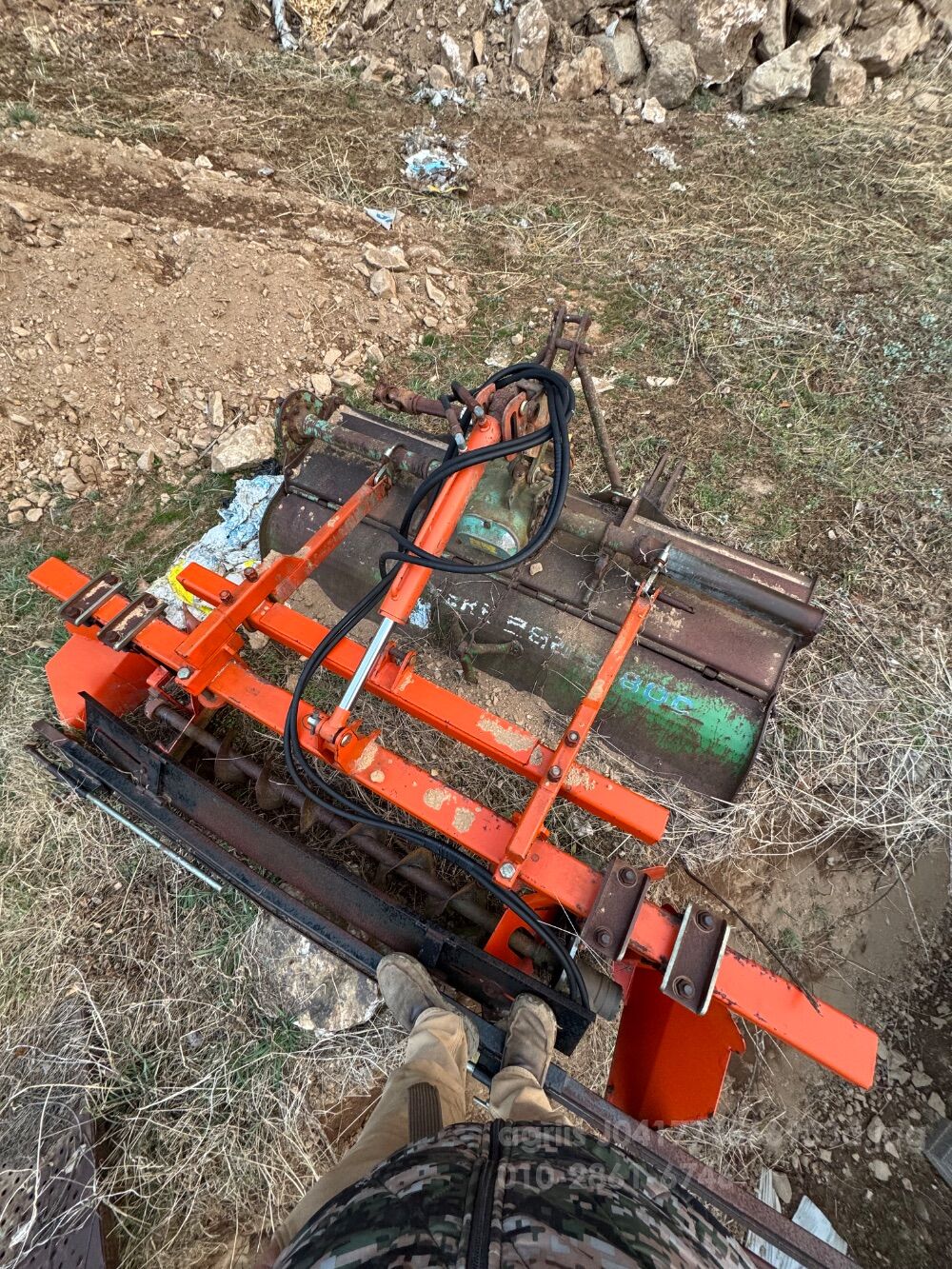  Rotavator 배토기 평두둑배토기  첼리180Rotavator+ 양파 마늘 배토기 평두둑배토기 사진2