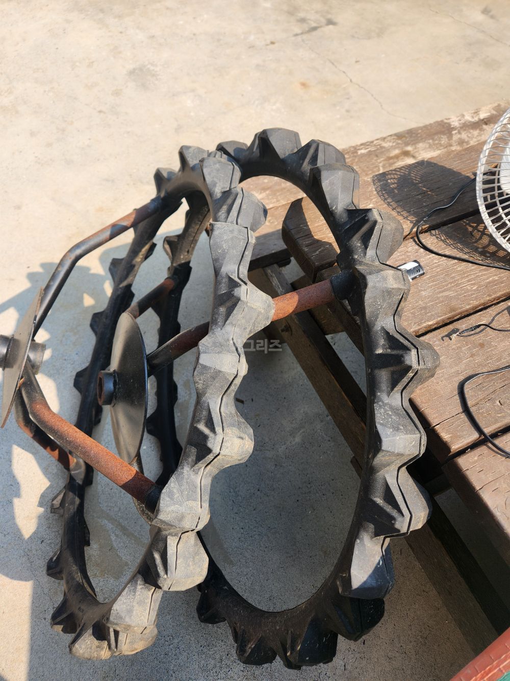  Rice transplanter 보조바퀴 (8Rows) 구보다8조 보조Wheel 2개가격 사진2