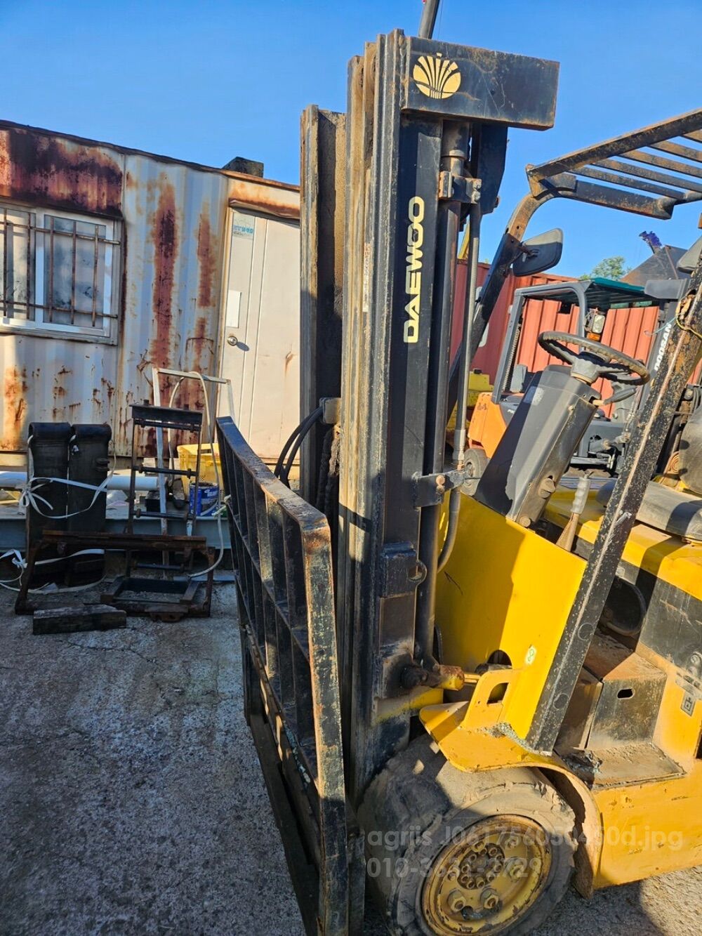  마스트 대우 D모델  Forklift 마스트 사진2