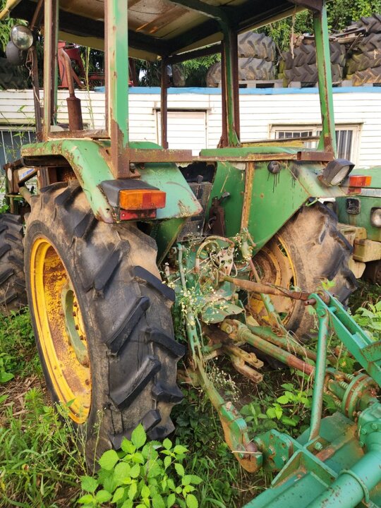 JohnDeere Tractor 1650K (51hp) 전장품부 사진1