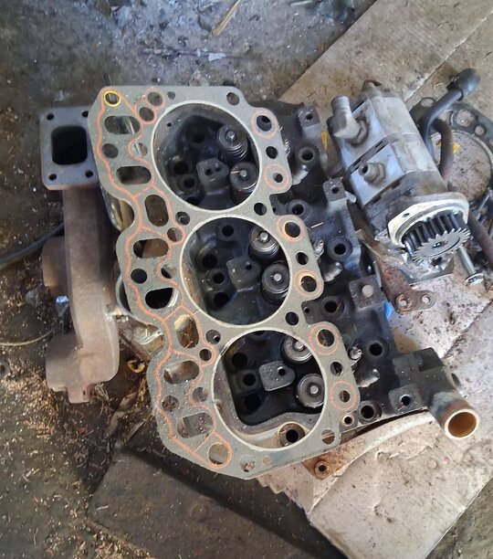 TYM 트랙터 T553 (55마력) 헤드.펌프 사진1