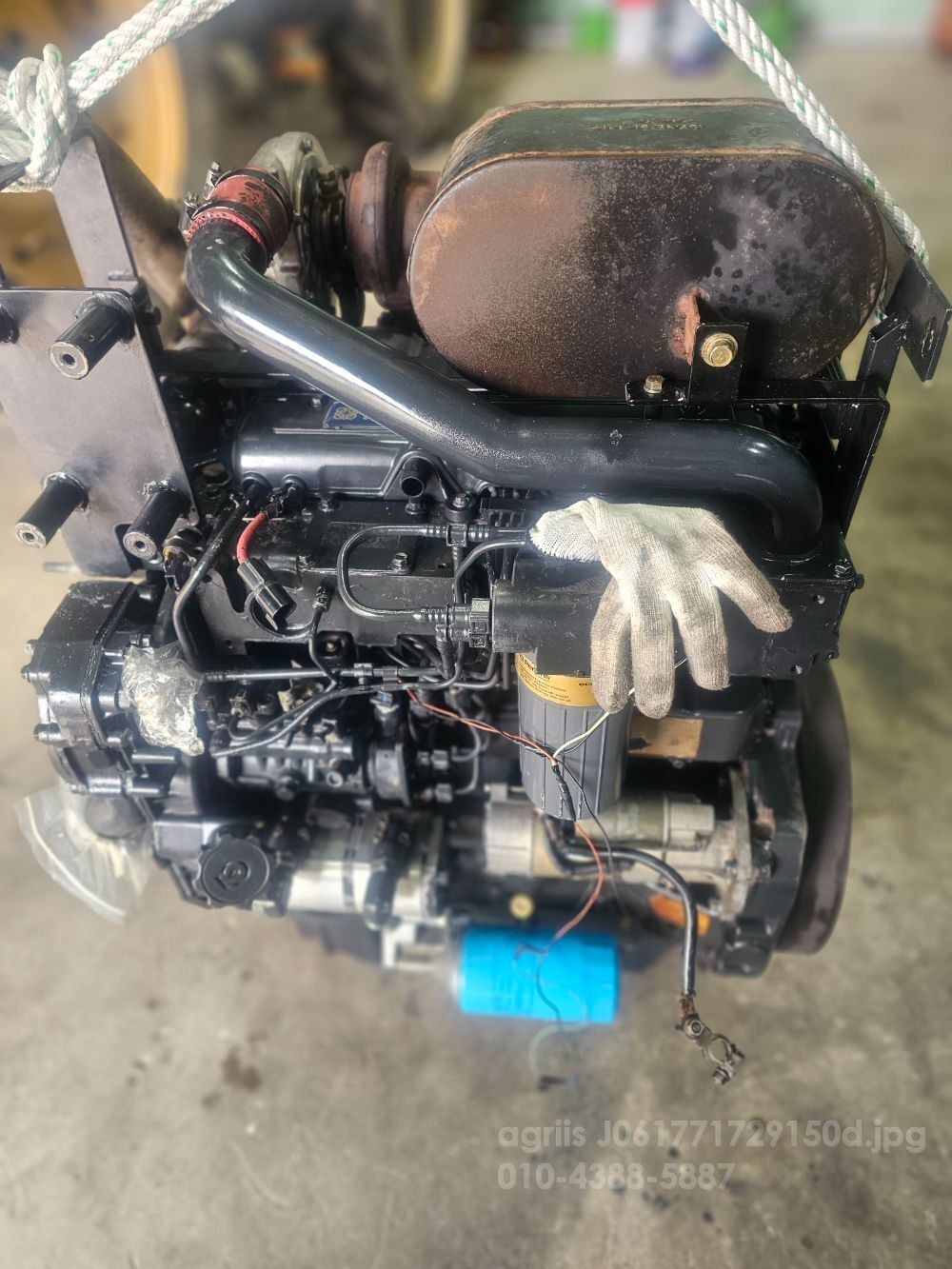 대동 트랙터 PX1000 (100마력) 엔진 사진2