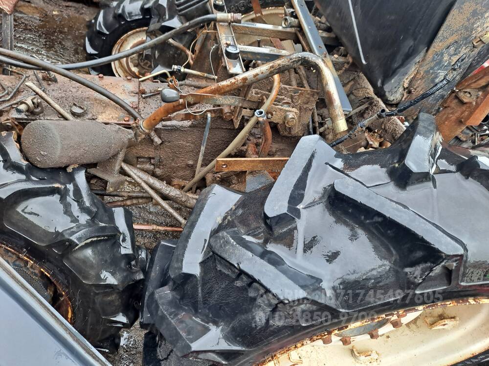 국제 트랙터 F4350 (43마력) 헤드.밋션.앞하부.핸들.펌프 사진2